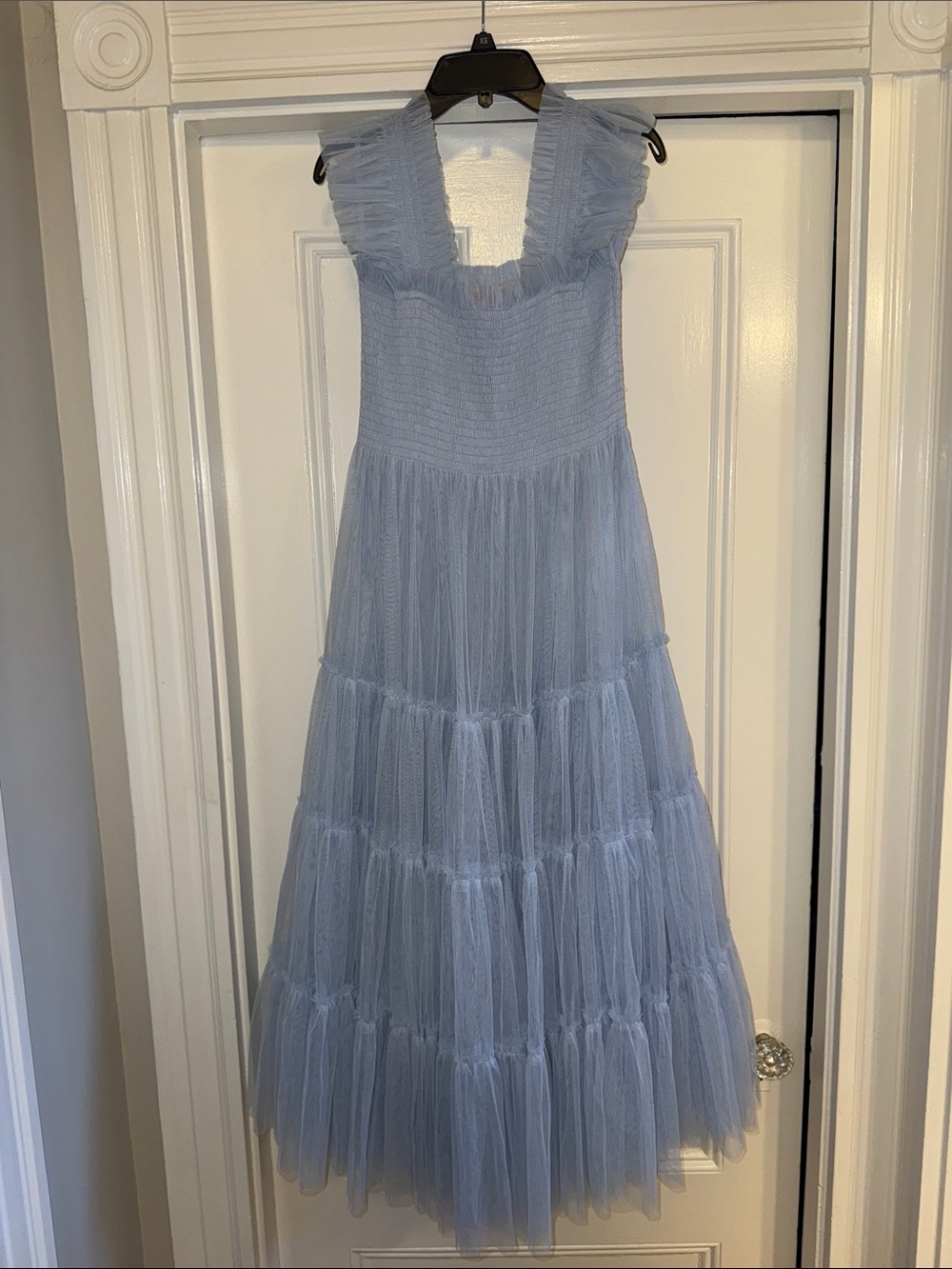 Hill House Tulle Ellie Nap Dress Light Blue collectors edition size small - Picture 3 of 6